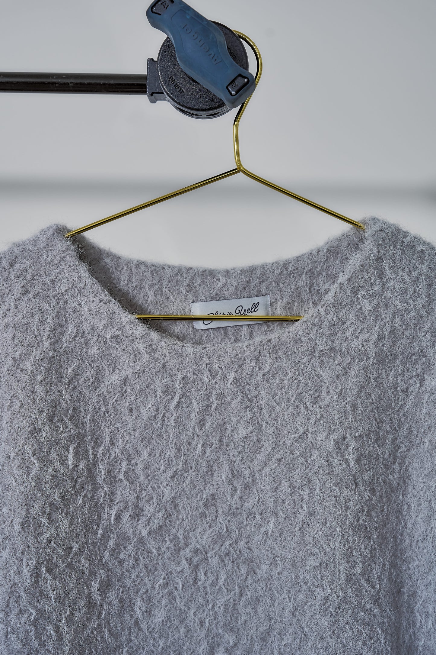 【select】Soft Shaggy Puff Knit