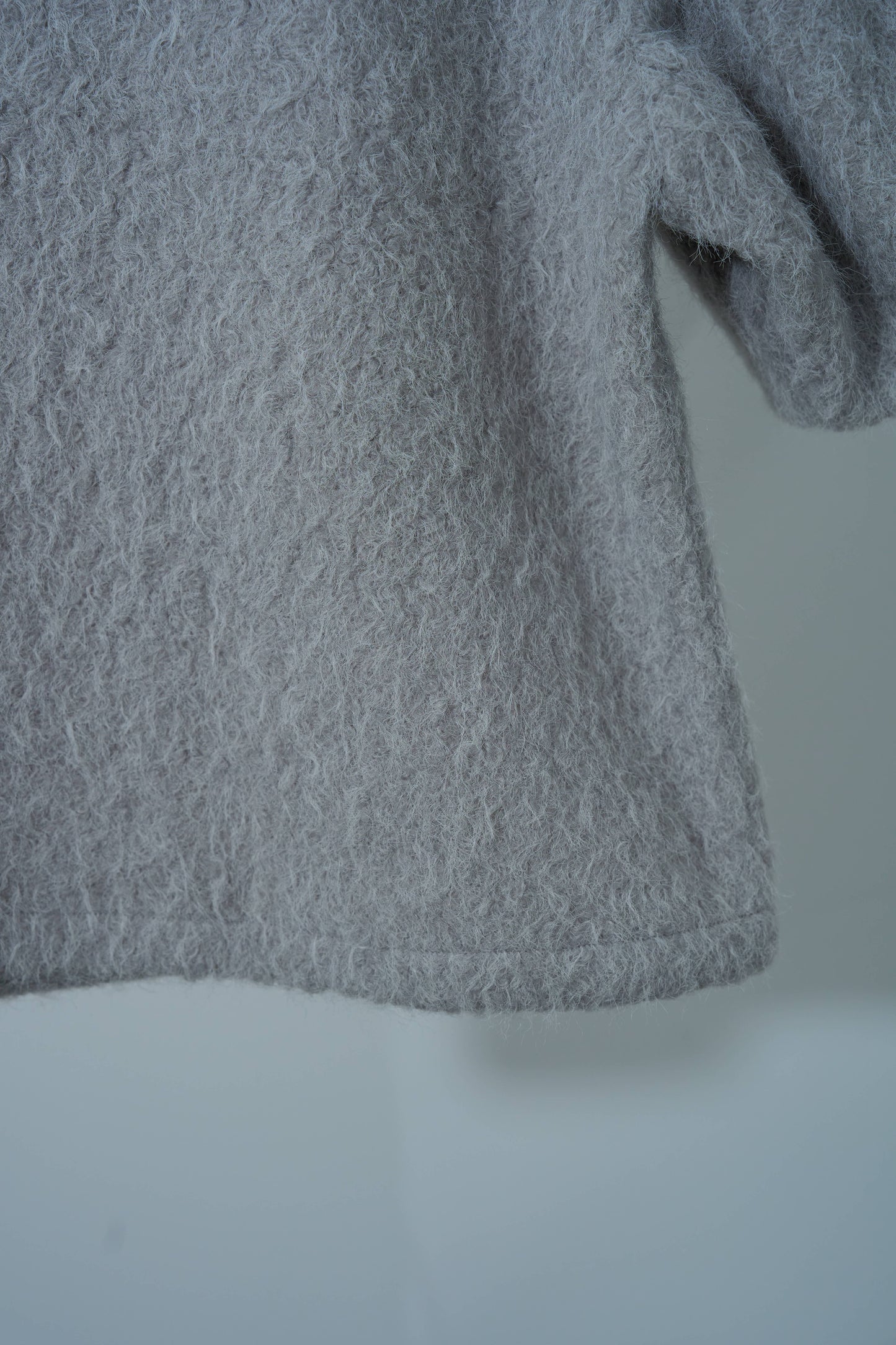 【select】Soft Shaggy Puff Knit