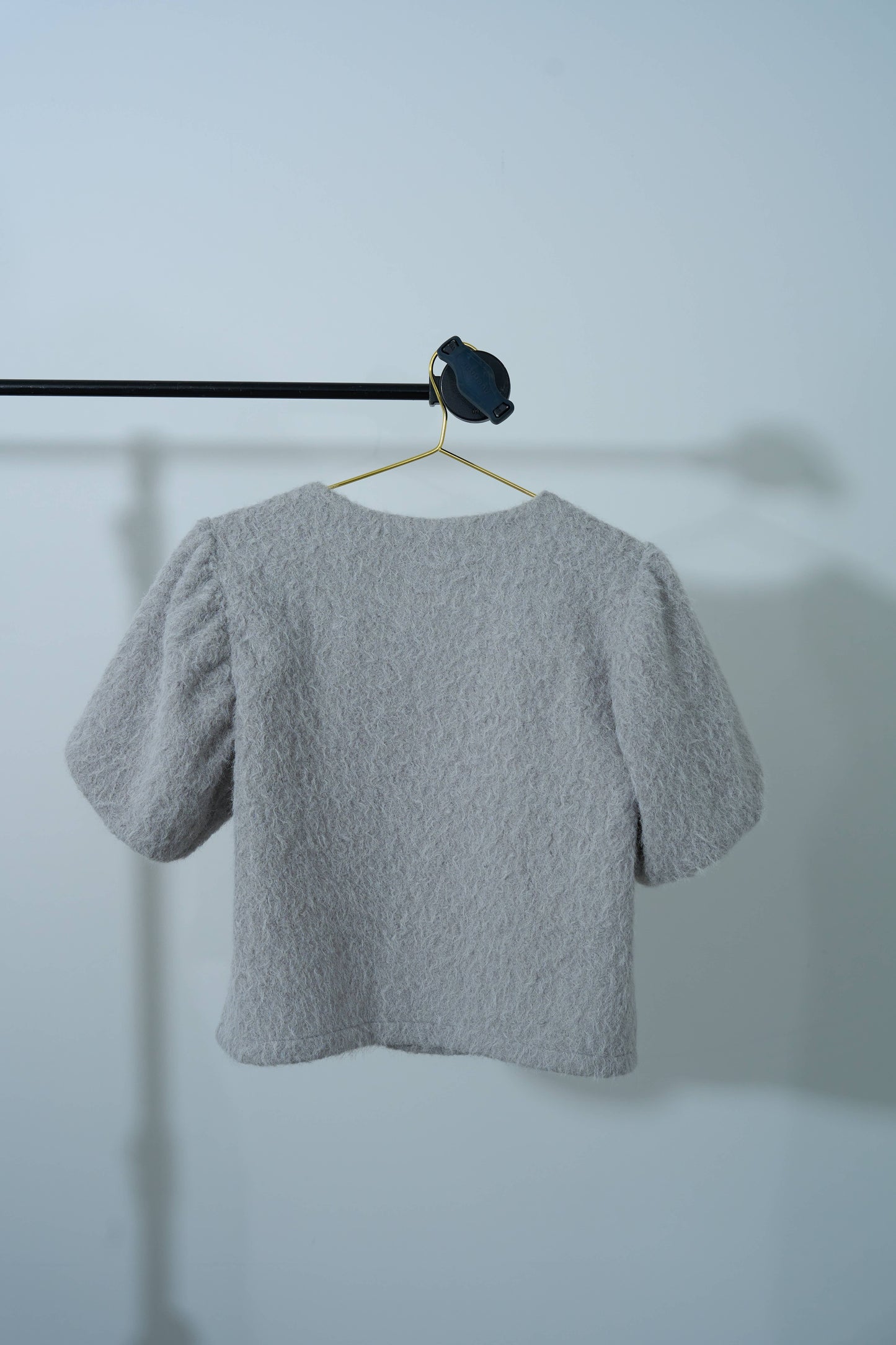 【select】Soft Shaggy Puff Knit